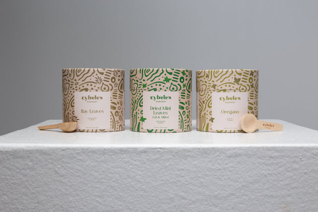 Cybele's Harvest Turkish Herb Bundle — Bay Leaves, Oregano, and Dried Mint