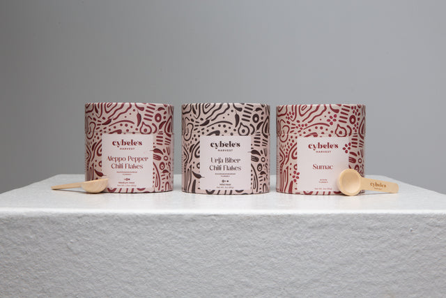 Cybele's Harvest Anatolian Essentials Bundle — Aleppo Pepper, Urfa Biber, and Sumac